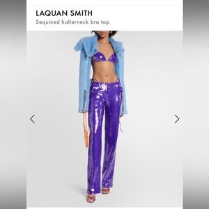LaQuan Smith Vibrant Purple Design